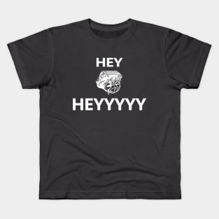 Bobu Frik - Hey Heyyyy 2 (Dark) Kids T-Shirt